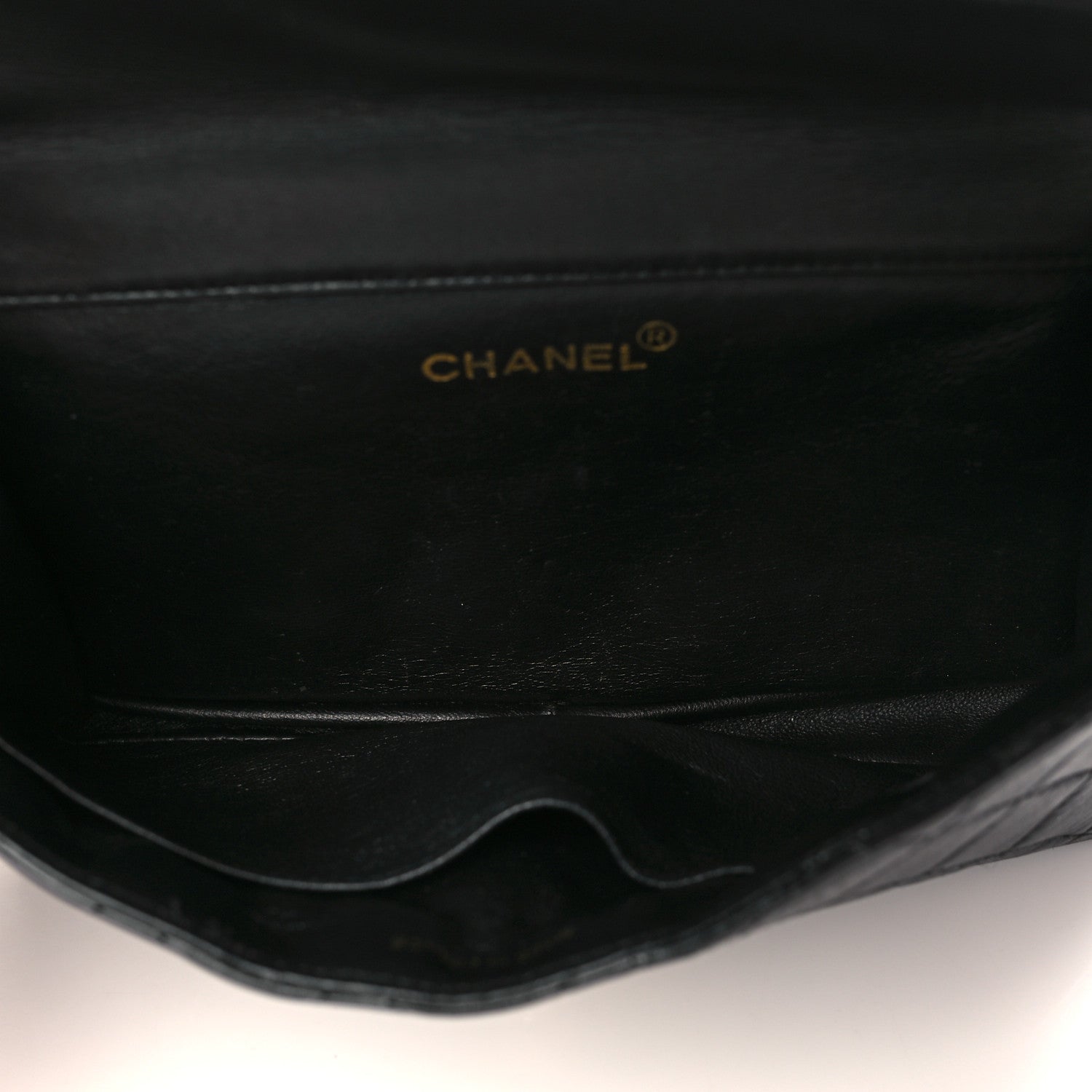 Chanel Lambskin Quilted Medium Double Sided Flap Black 4 of 10