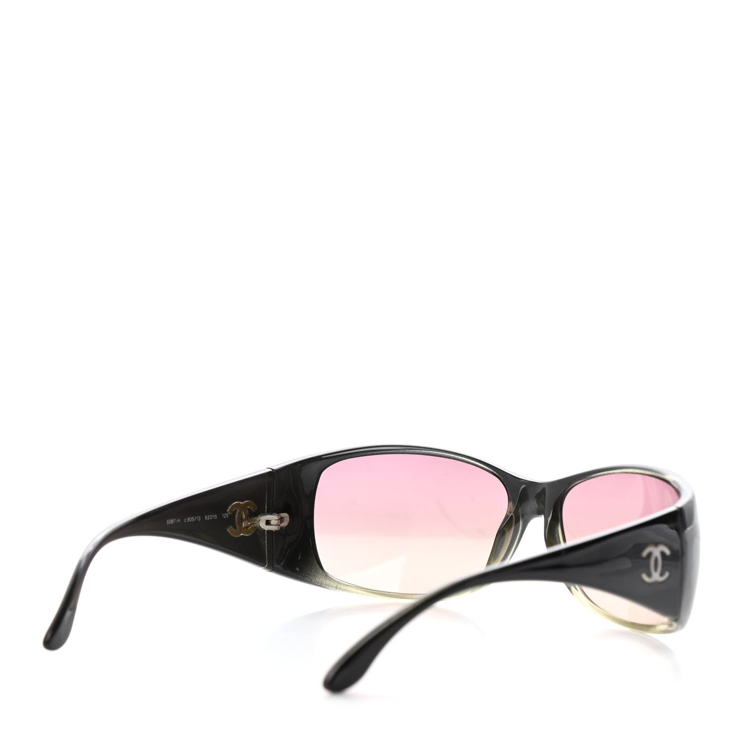 Chanel Mother of Pearl CC Sunglasses 5087-H Black 4 of 8