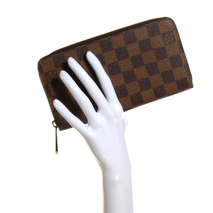 Louis Vuitton Damier Ebene Zippy Wallet 2 of 7