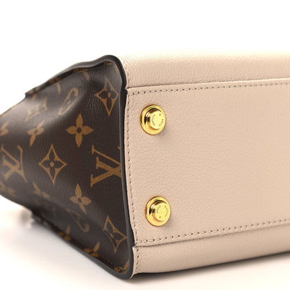 Louis Vuitton Calfskin Monogram On My Side PM Greige 8 of 10