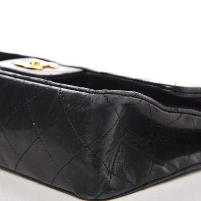 Chanel Lambskin Quilted Small Double Flap Black 15 of 17
