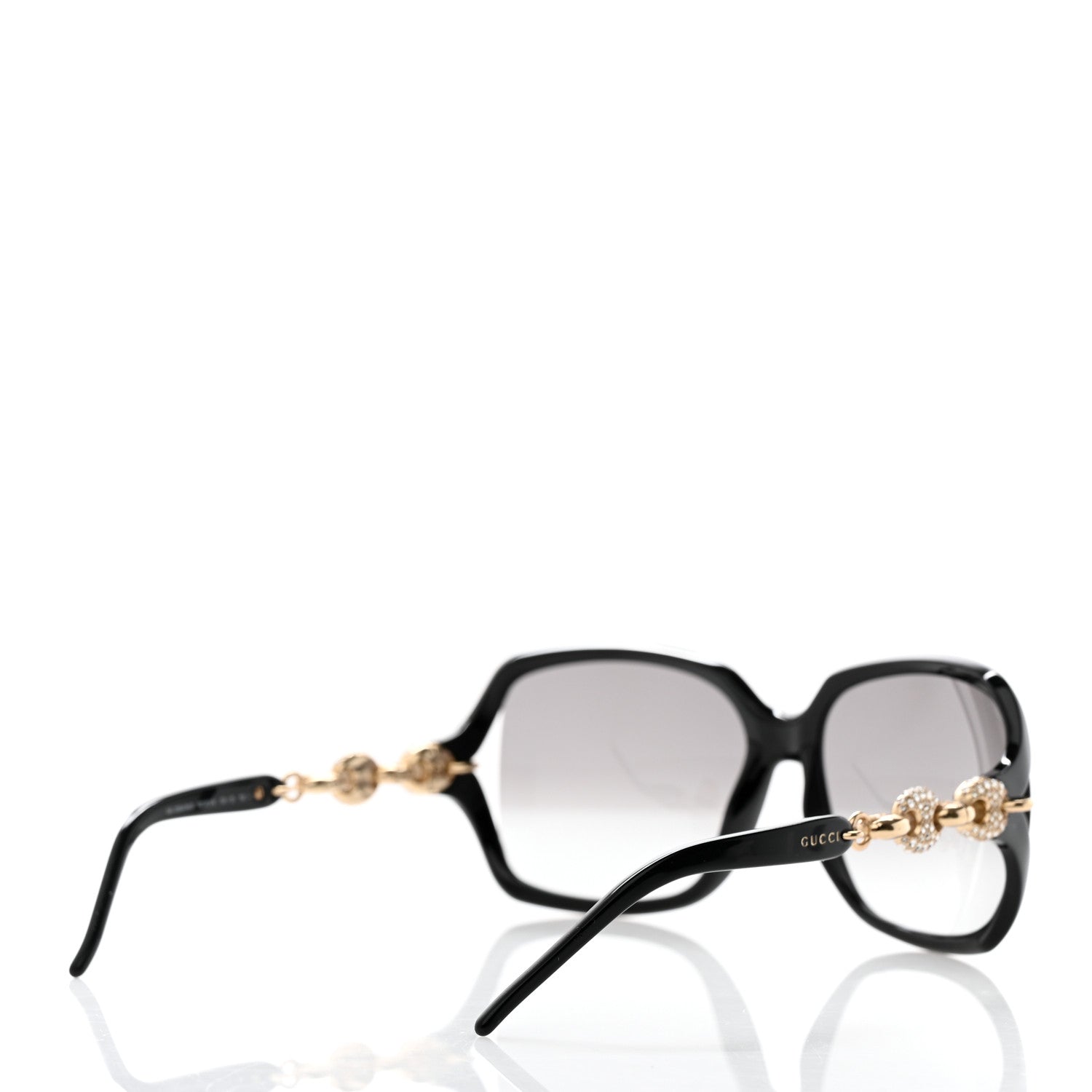 Gucci Crystal Sunglasses GG3584/N/S Black 4 of 8