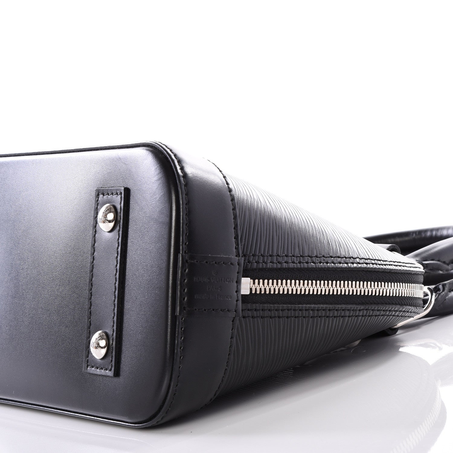 Louis Vuitton Epi Alma BB Black 6 of 11