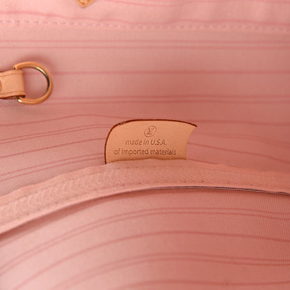 Louis Vuitton Damier Azur Neo Neverfull MM Rose Ballerine 6 of 10