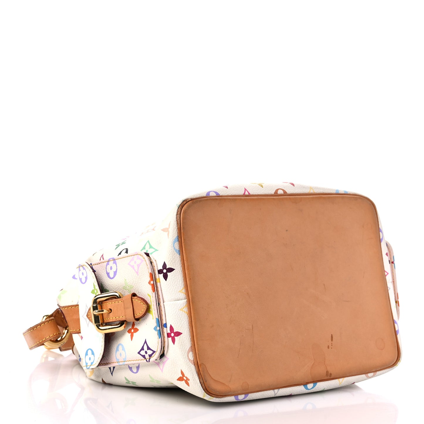 Monogram Multicolor Petit Noe White
