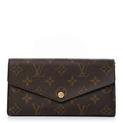 Louis Vuitton Monogram Sarah Wallet NM 1 of 11