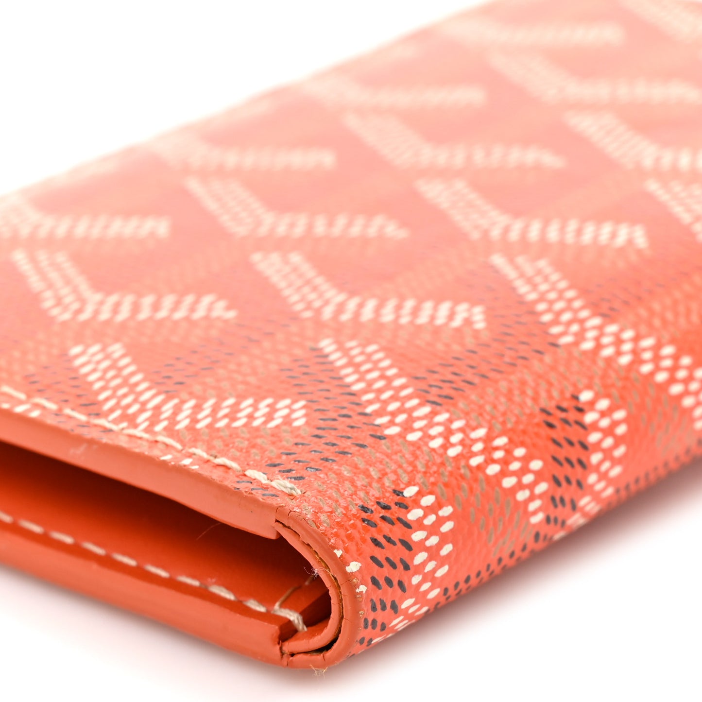 Goyardine Saint Pierre Card Holder Orange
