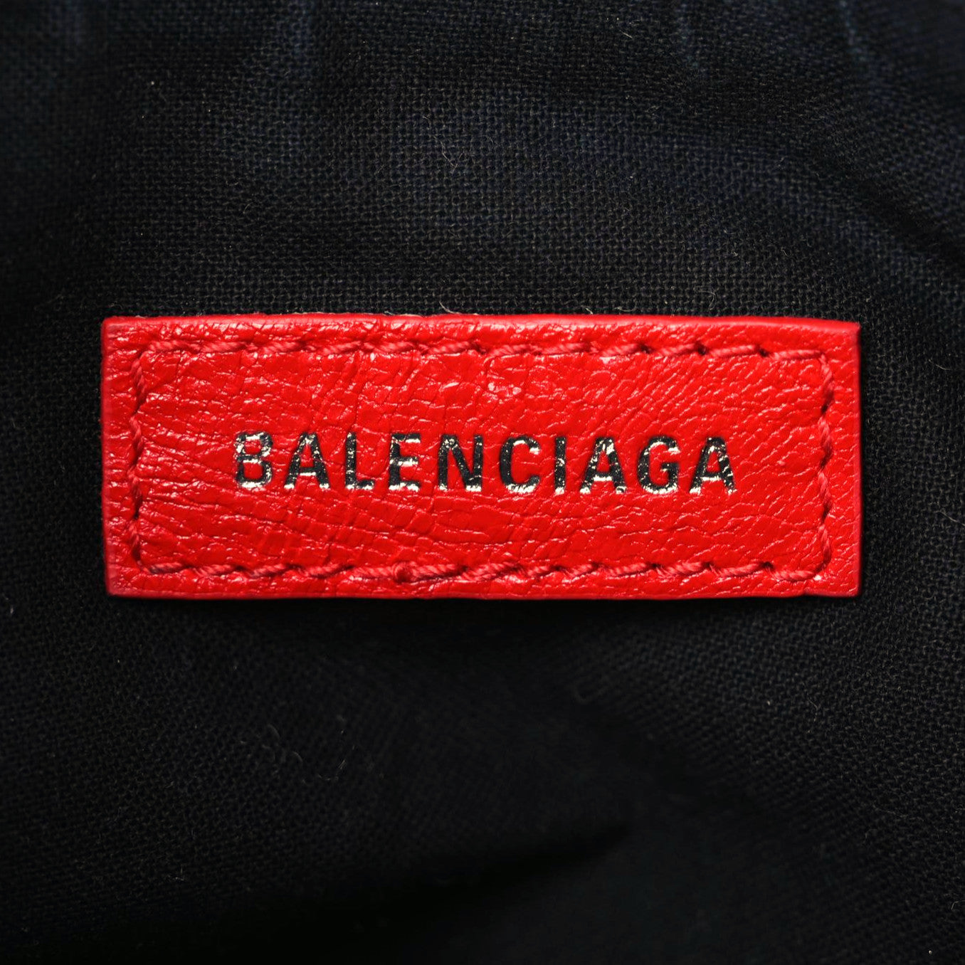 Agneau Arena Le Cagole Shoulder Bag XS Bright Red