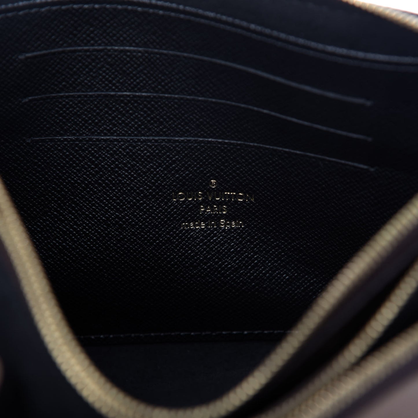 Reverse Monogram Giant Double Zip Pochette