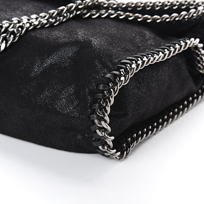 Stella McCartney Shaggy Deer Falabella Fold Over Tote Black 8 of 8