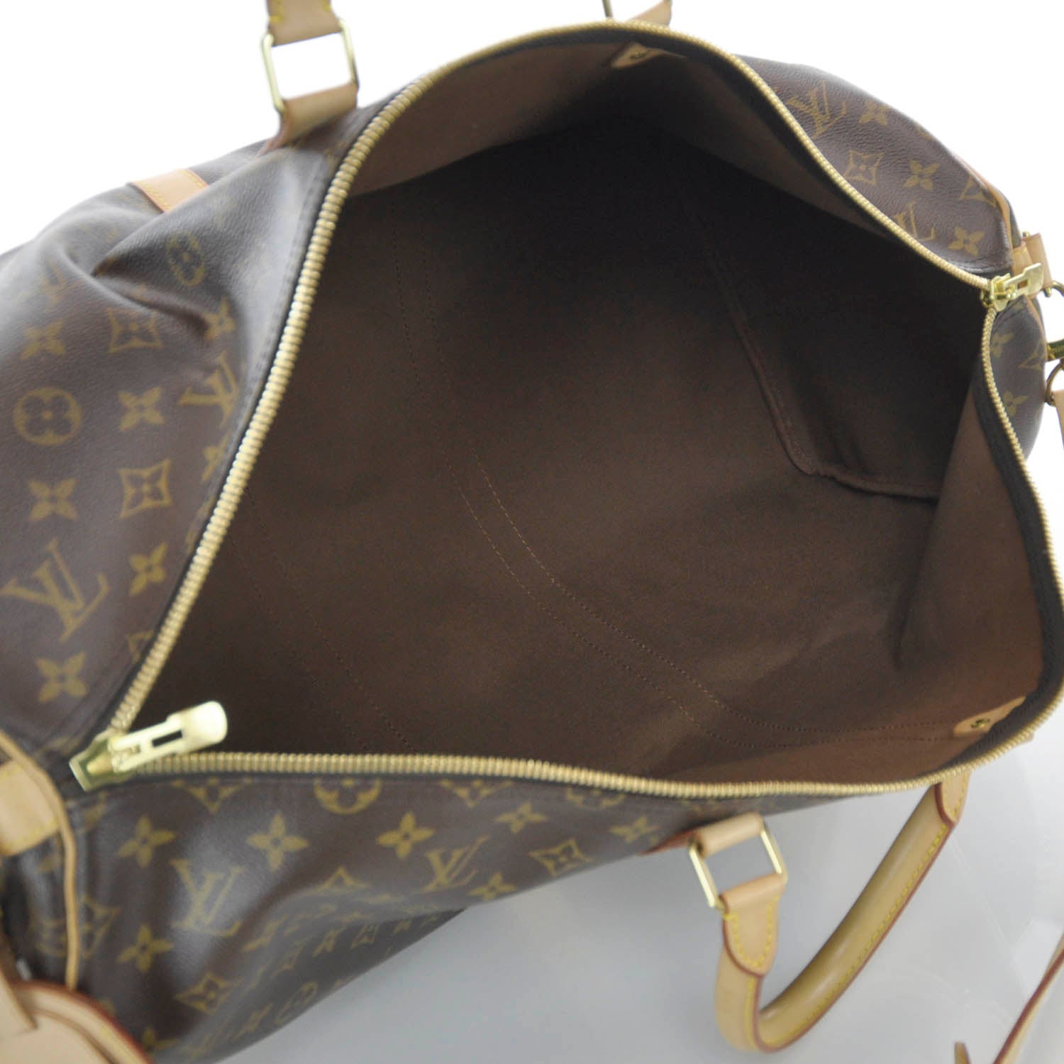 Louis Vuitton Monogram Keepall Bandouliere 55 7 of 8