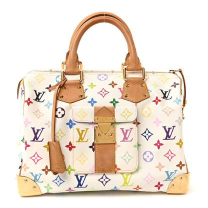 Louis Vuitton Monogram Multicolor Speedy 30 White 1 of 8