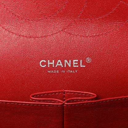 Chanel Caviar Quilted Jumbo Double Flap Red 6 of 9
