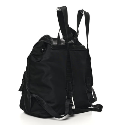 Prada Tessuto Nylon Saffiano Vela Backpack Black 3 of 9