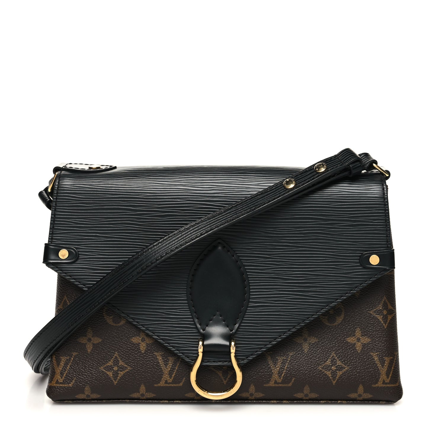 Epi Monogram Saint Michel Black