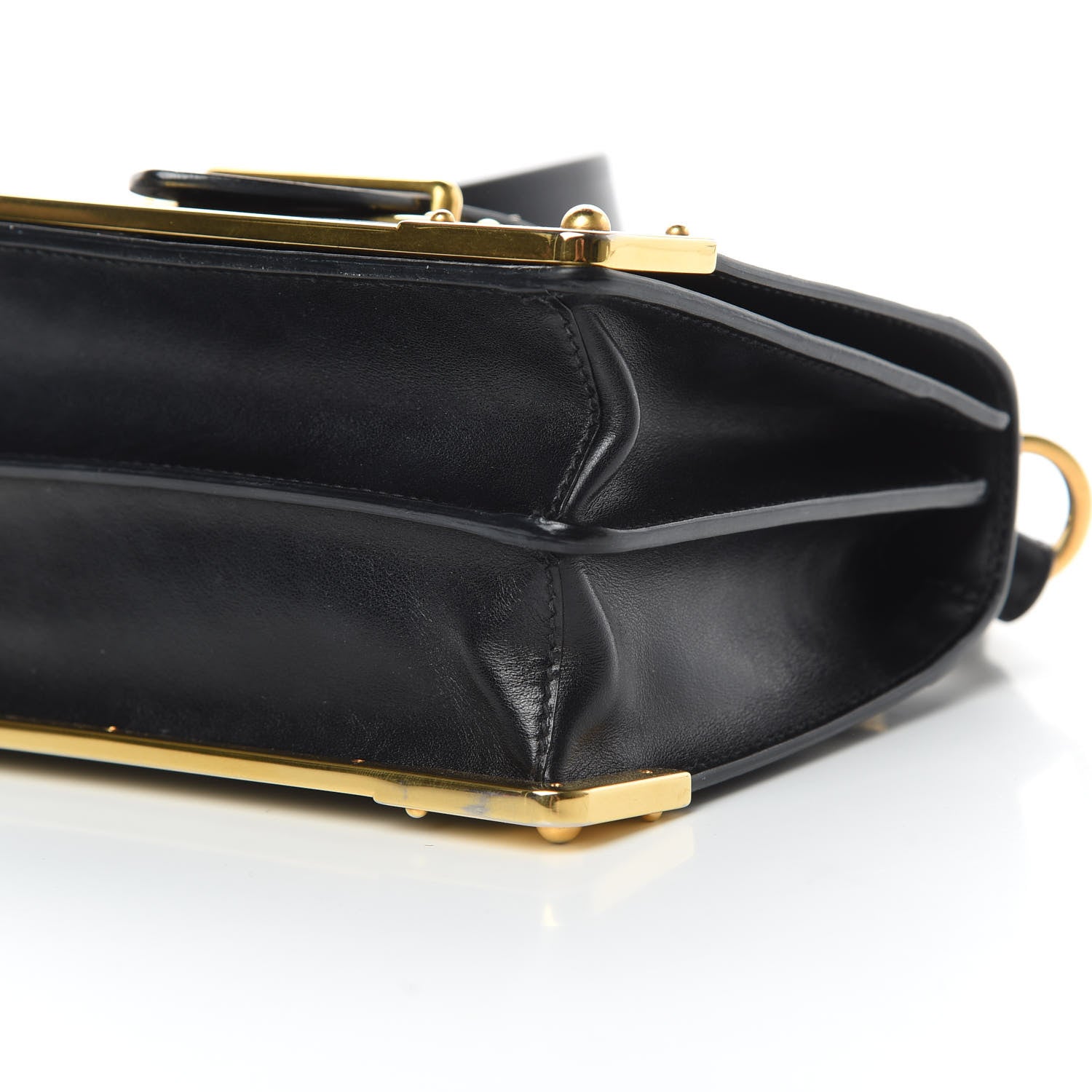 Prada City Calf Saffiano Cahier Bag Black 10 of 10