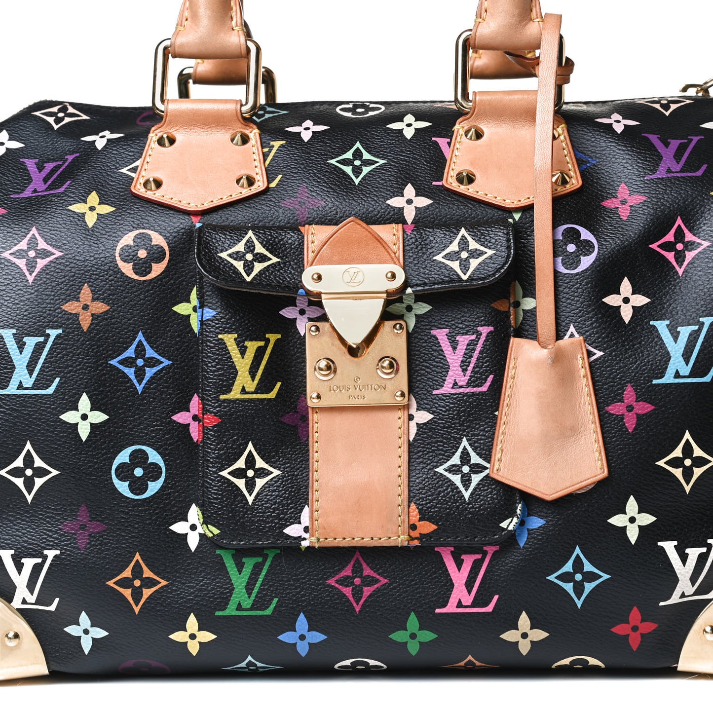 Monogram Multicolor Speedy 30 Black