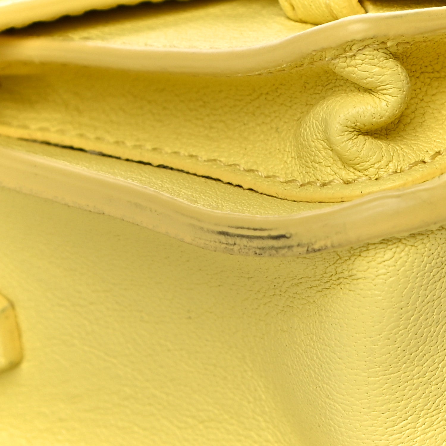 Proenza Schouler Lambskin Micro PS1 Satchel Canary Yellow 10 of 10