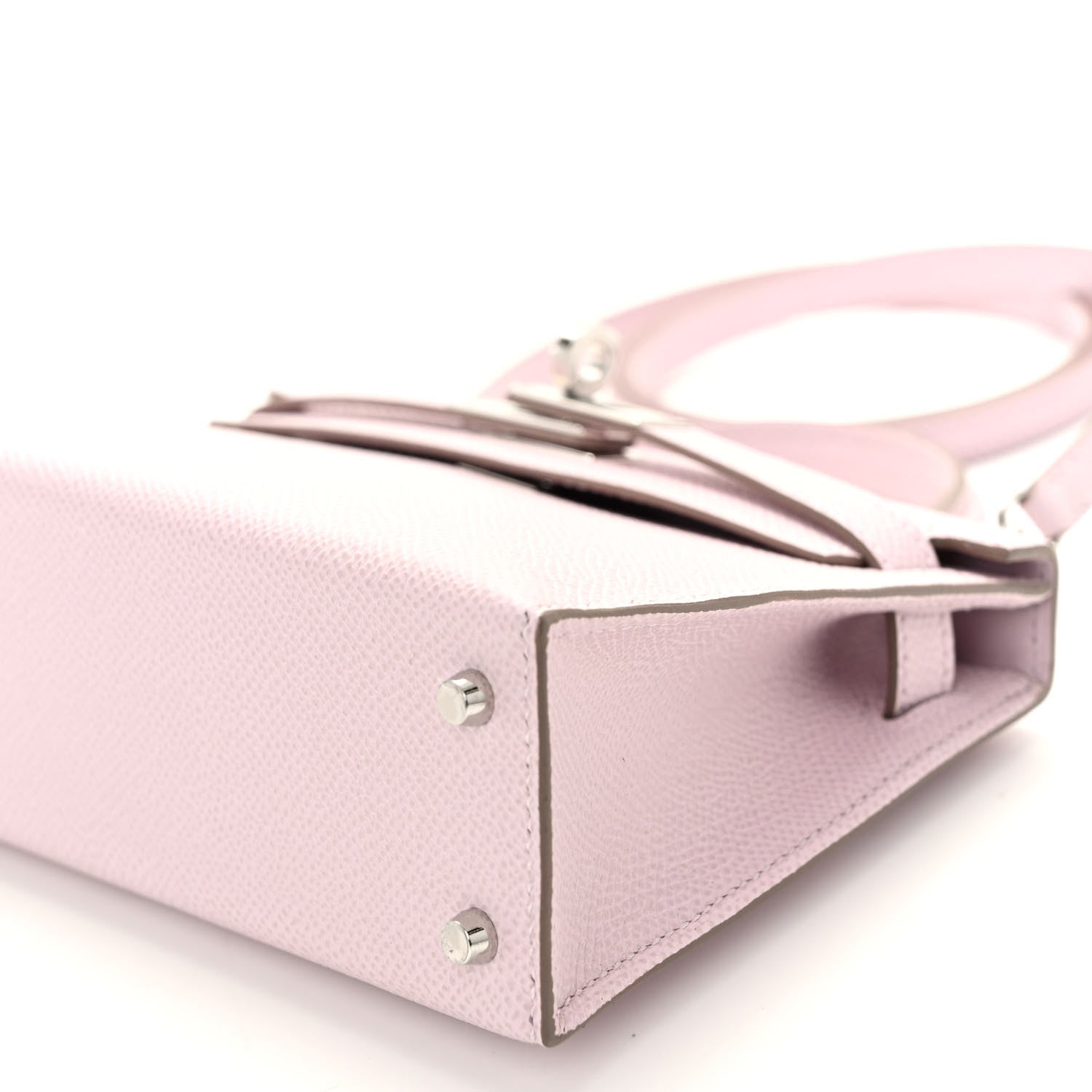 Hermes Epsom Mini Kelly Sellier 20 Mauve Pale 9 of 10