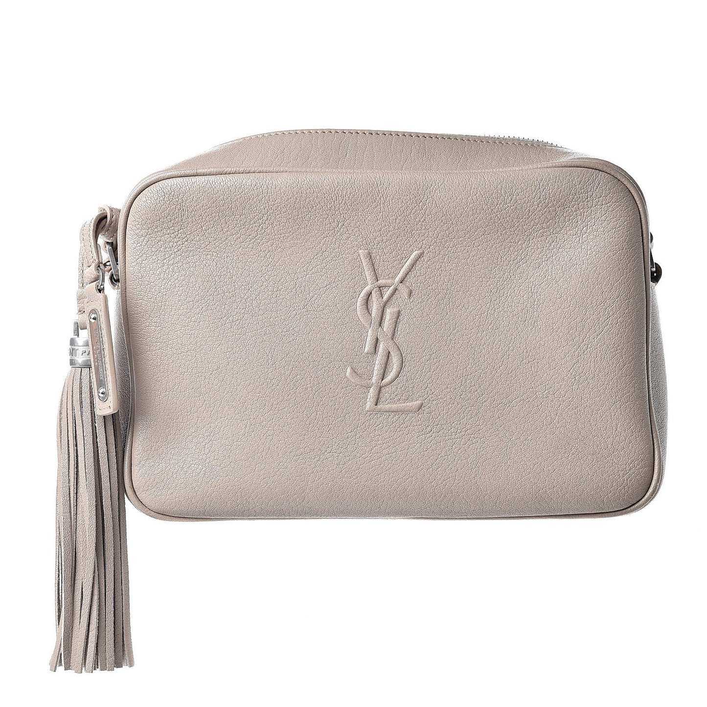 Calfskin Small Lou Camera Bag Beige