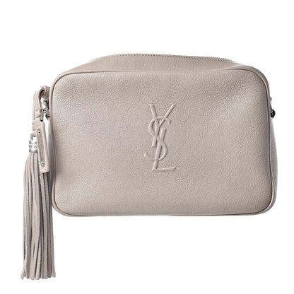 Saint Laurent Calfskin Small Lou Camera Bag Beige 1 of 15