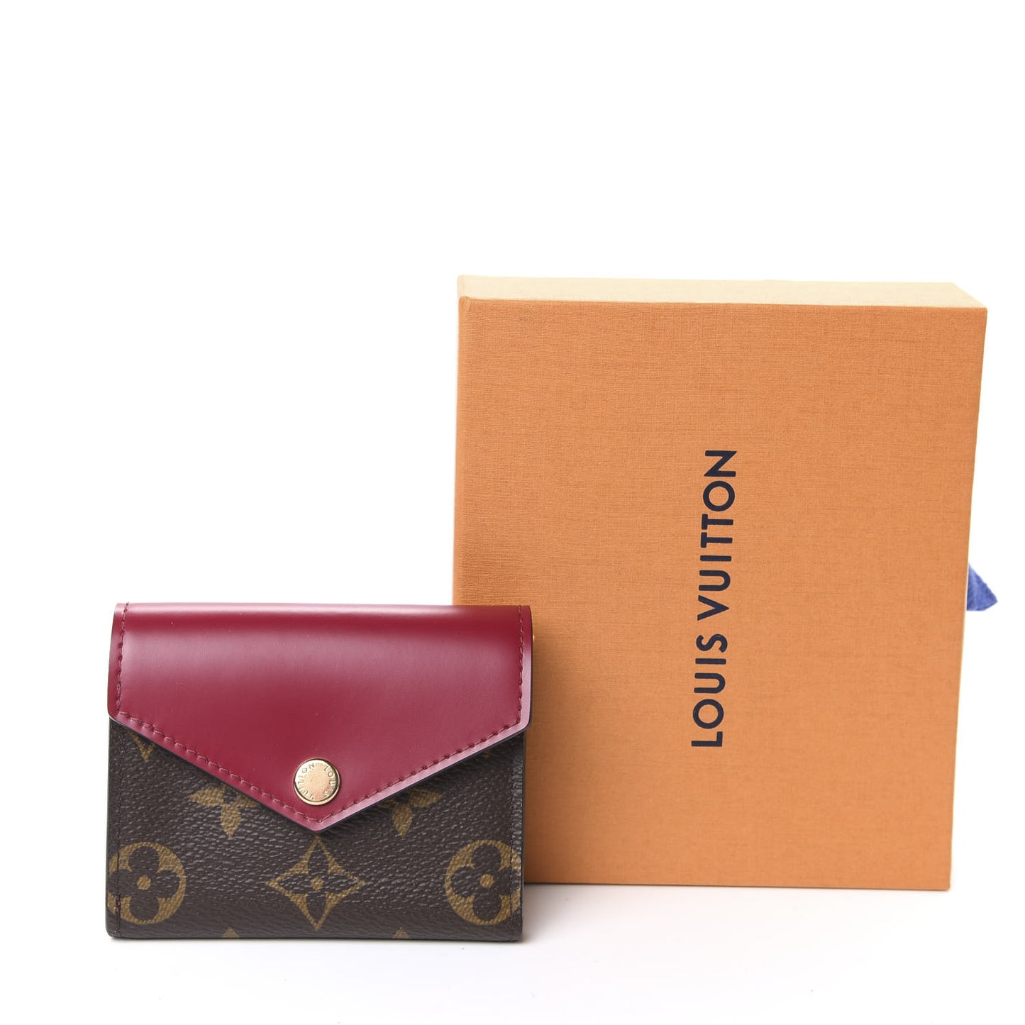 Monogram Zoe Wallet Fuchsia