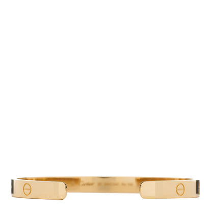 Cartier 18K Yellow Gold LOVE Cuff Bracelet 20 3 of 5