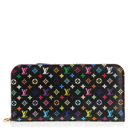 Louis Vuitton Monogram Multicolor Insolite Wallet Black Bleuet 1 of 8