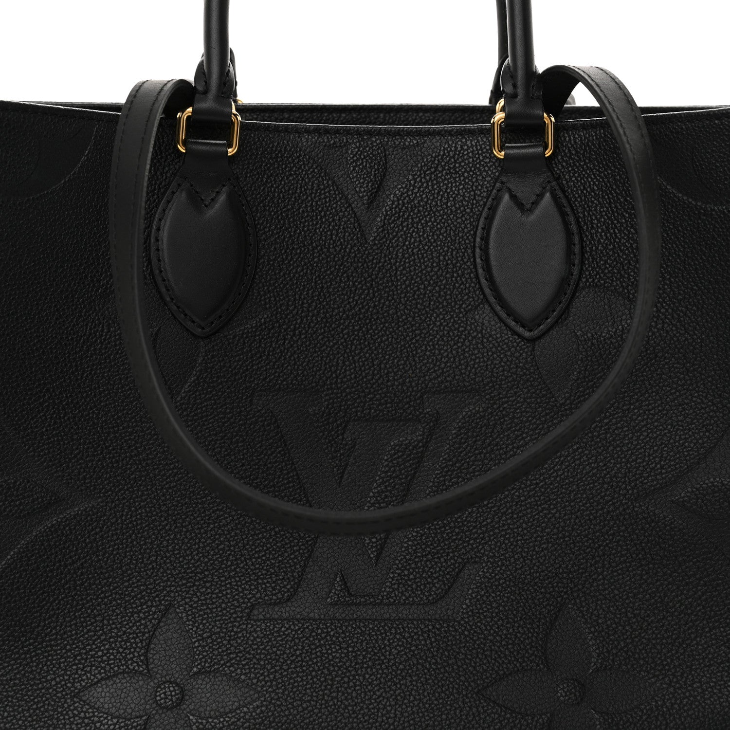 Louis Vuitton Empreinte Monogram Giant OnTheGo MM Black 7 of 11