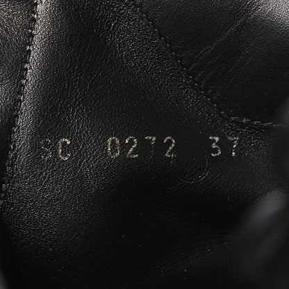 Louis Vuitton Suede Calfskin Monogram Platform Desert Boots 37 Dark Gray 6 of 8