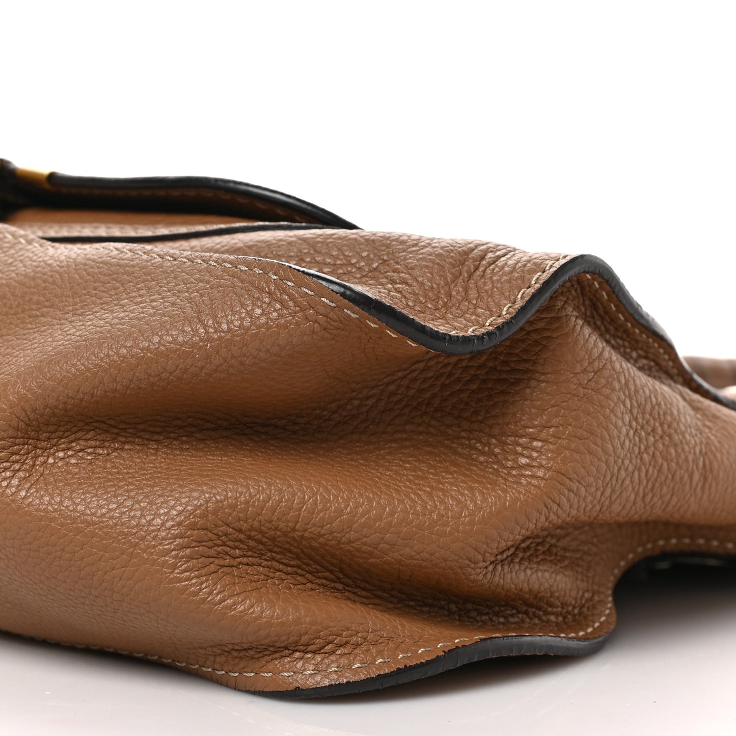 Calfskin Medium Marcie Satchel Nut