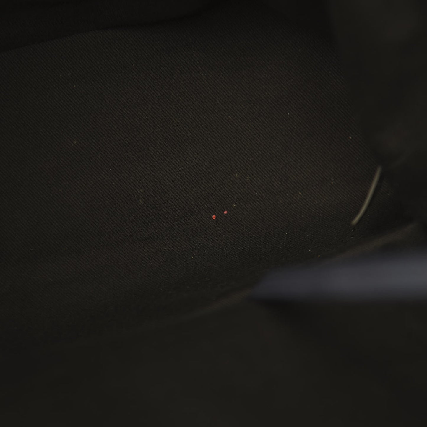 Grained Calfskin Large Coco Eyelets Shopping Tote Navy