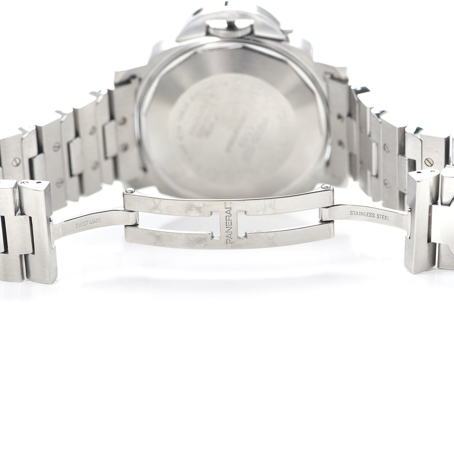 Stainless Steel 44mm Marina Luminor Automatic Watch Black PAM00050
