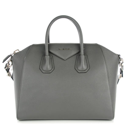 Givenchy Sugar Goatskin Medium Antigona Dark Grey 1 of 7