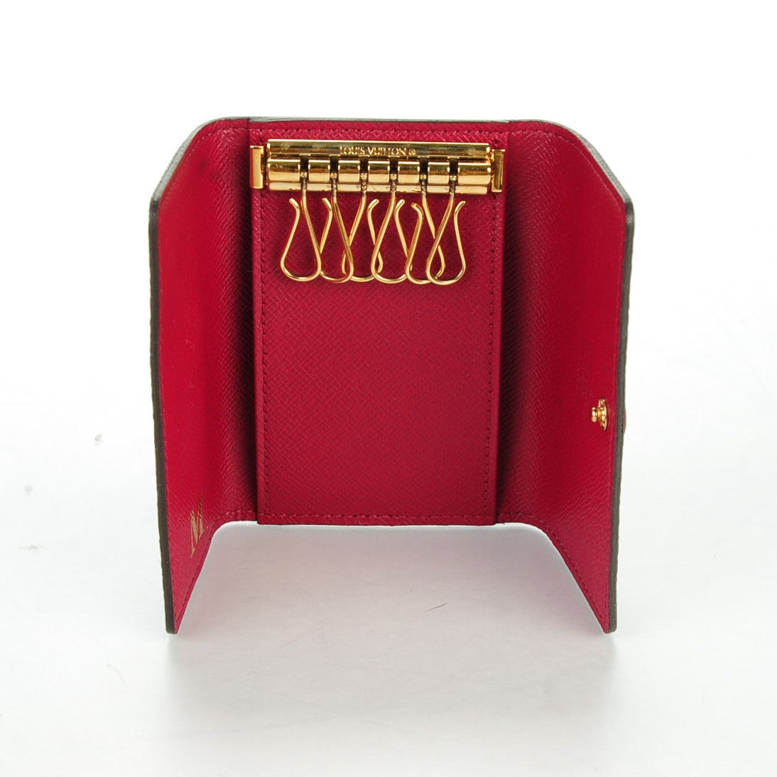 Monogram 6 Key Multicles Holder Fuchsia
