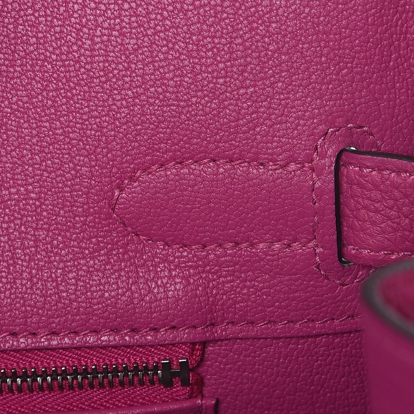 Togo Birkin 30 Rose Pourpre