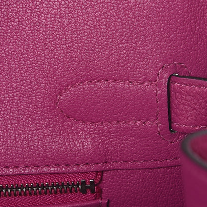 Hermes Togo Birkin 30 Rose Pourpre 14 of 34
