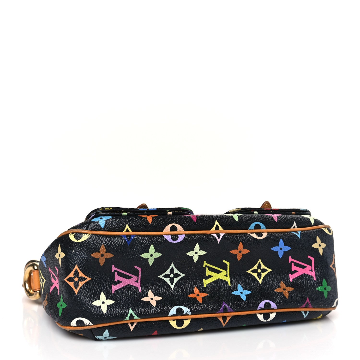 Louis Vuitton Monogram Multicolor Lodge PM Black 4 of 10