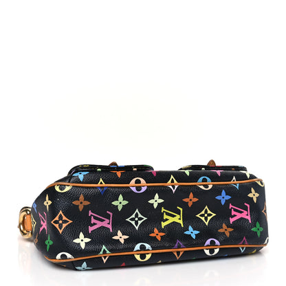 Louis Vuitton Monogram Multicolor Lodge PM Black 4 of 10