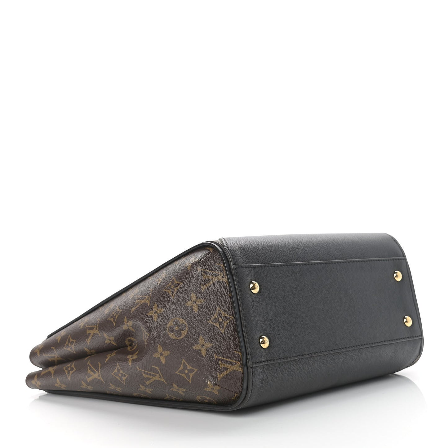Calfskin Monogram Kimono Tote Black
