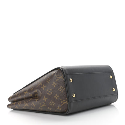Louis Vuitton Calfskin Monogram Kimono Tote Black 4 of 14