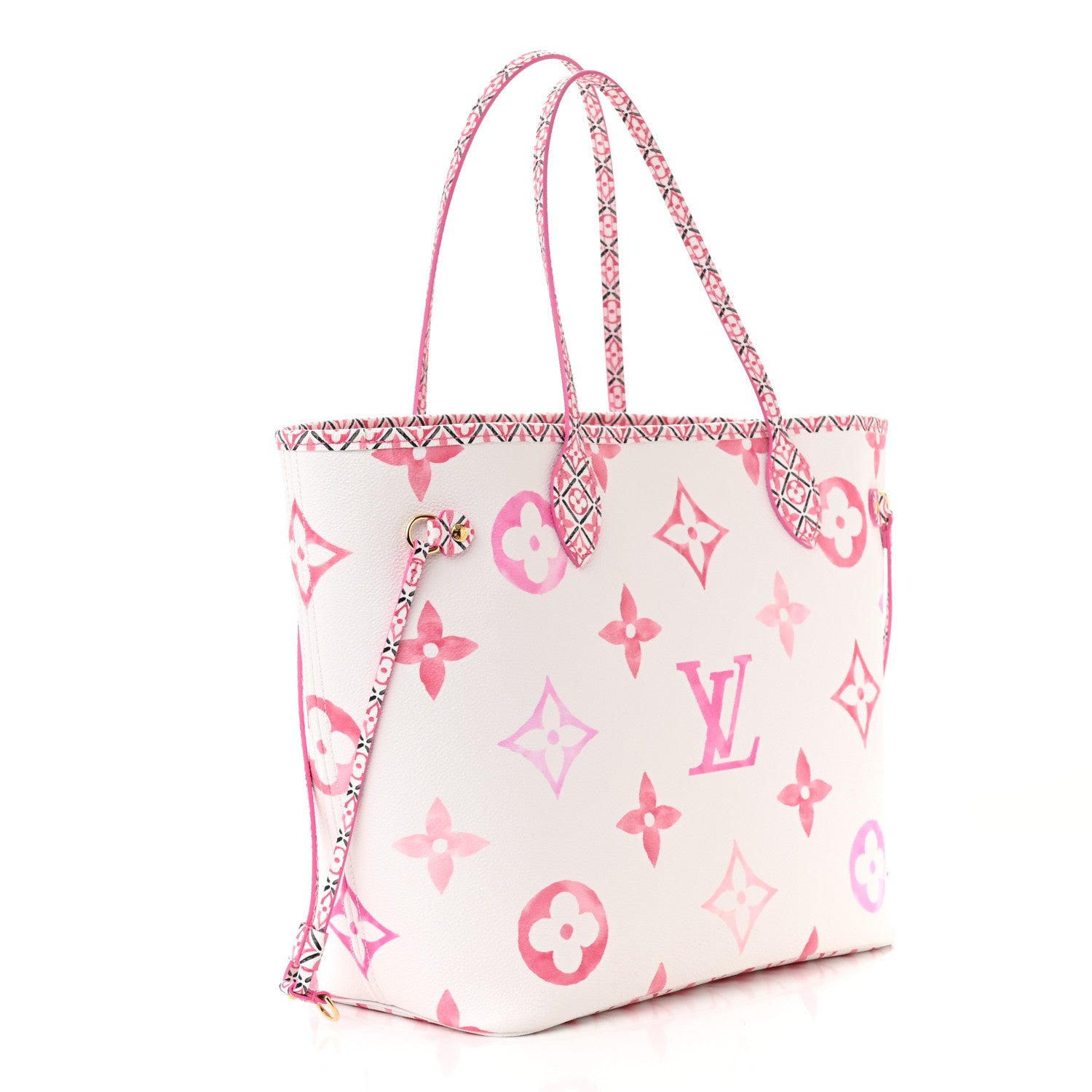 Louis Vuitton Monogram Giant By The Pool 2.0 Neverfull MM Rose 3 of 9