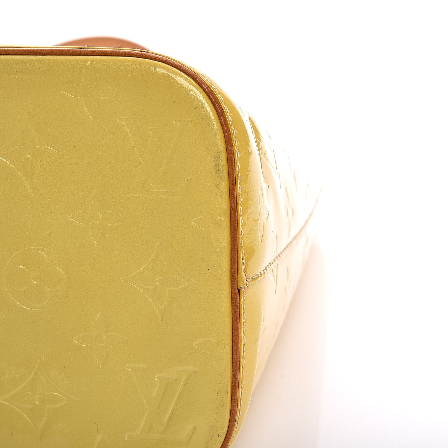Louis Vuitton Vernis Houston Lime 10 of 16