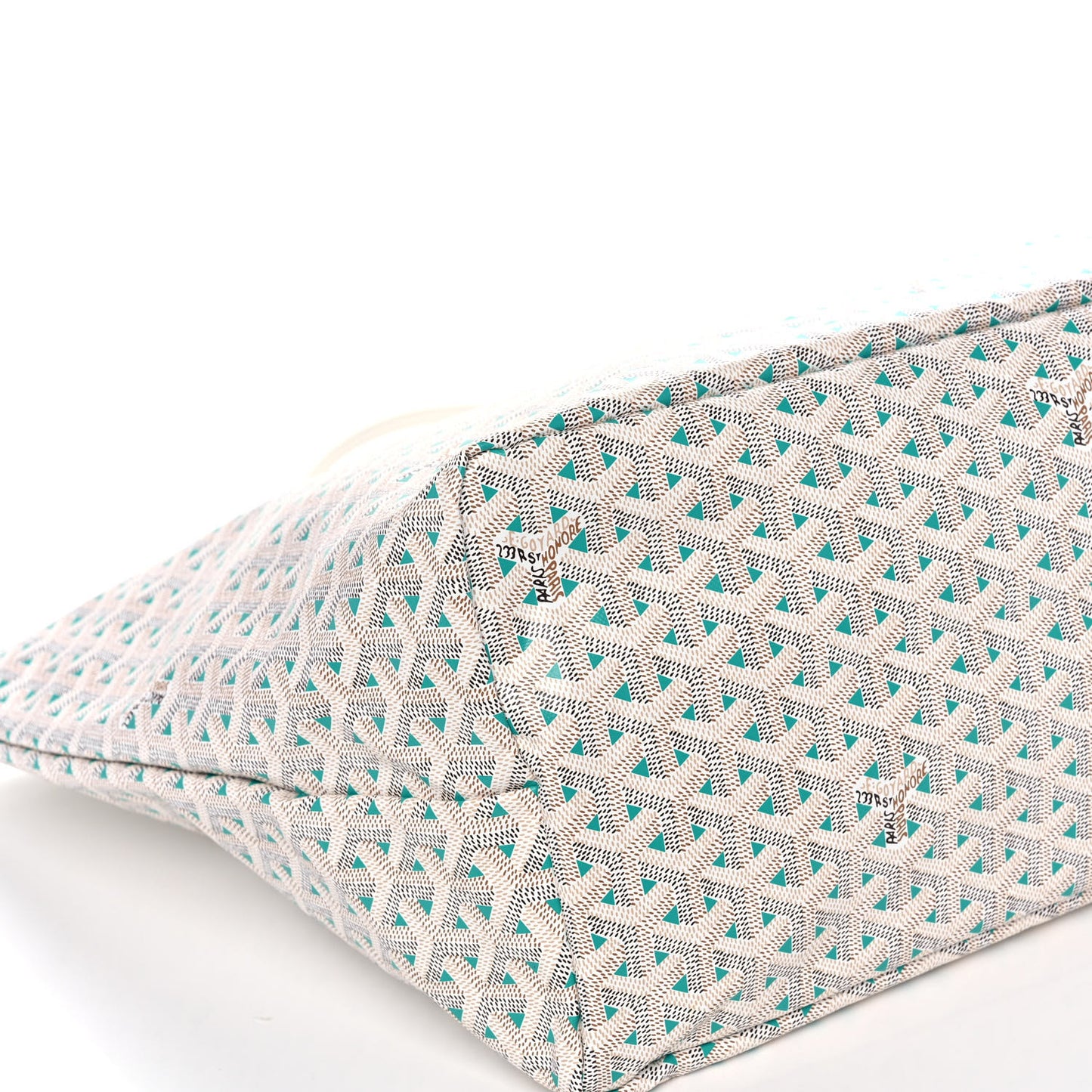 Goyardine Saint Louis Claire Voie GM White Opaline
