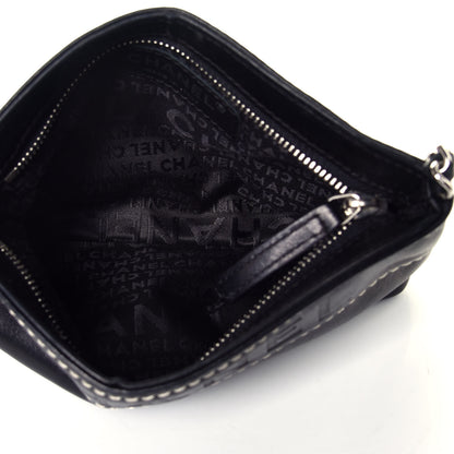 Chanel Lambskin Lax Pochette Black 5 of 8