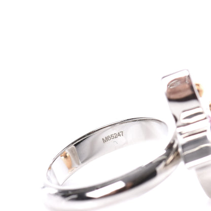 Louis Vuitton Love Letters Timeless Ring Set Medium 6.5 6 of 9