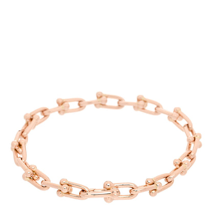 Tiffany 18K Rose Gold Small HardWear Link Bracelet 2 of 4