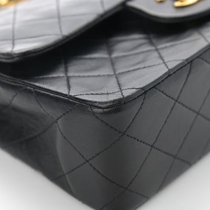Chanel Lambskin Quilted Small Double Flap Black 10 of 17