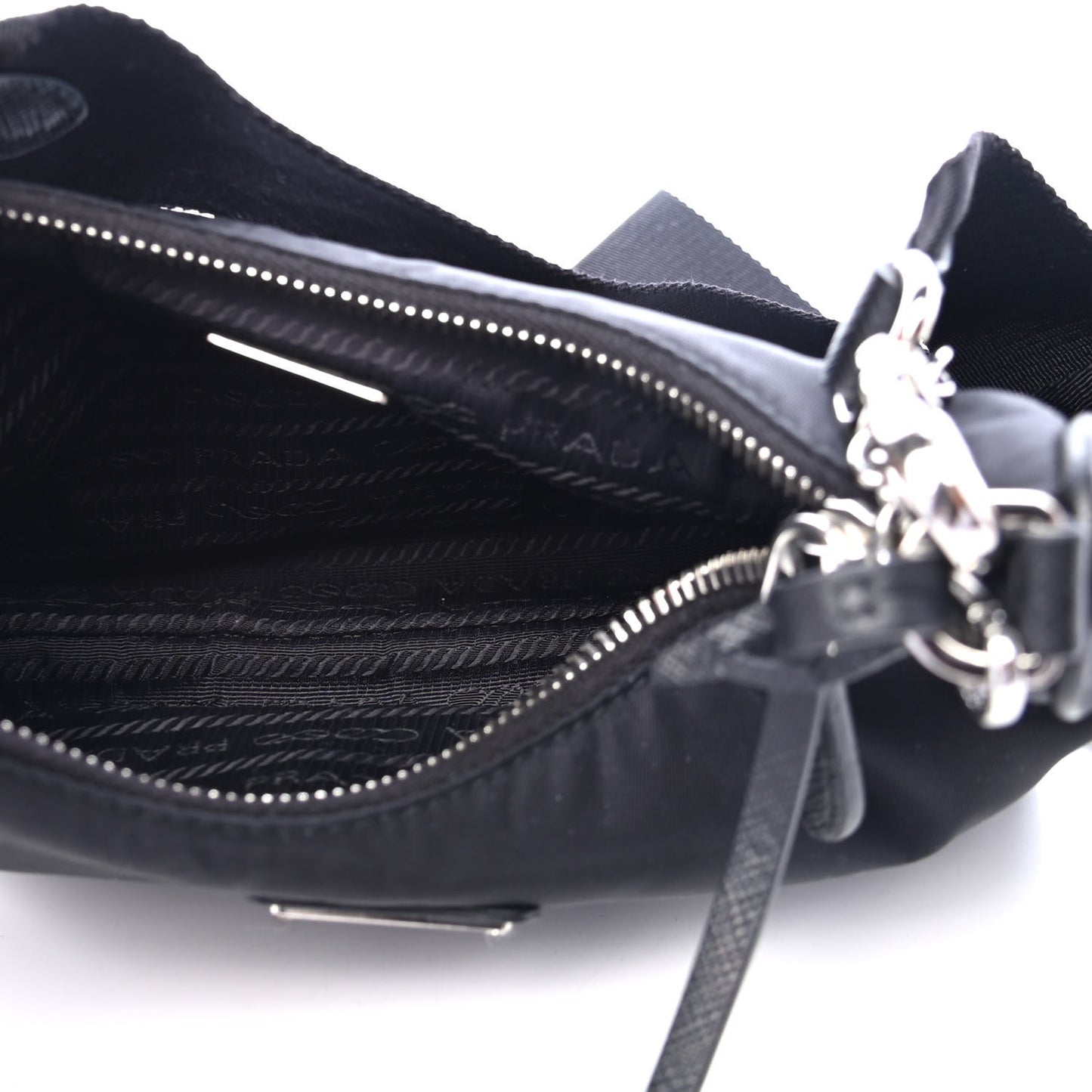 Nylon Re-Edition 2005 Shoulder Bag Black