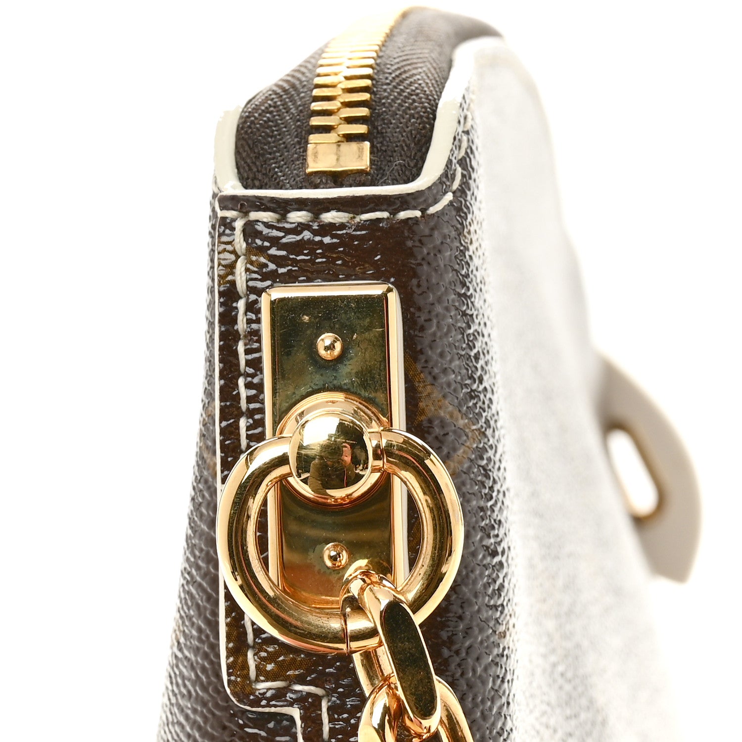 Louis Vuitton Monogram Shine Fetish Lockit Clutch 8 of 9